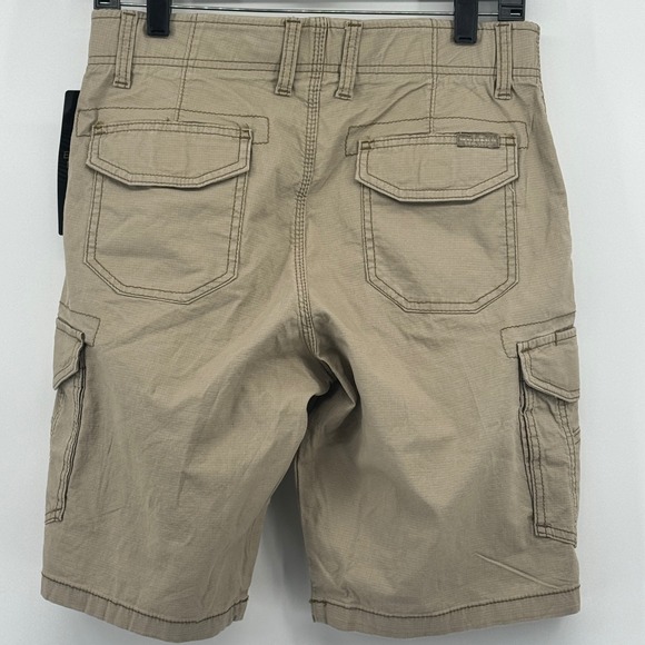 NWT Lee Extreme Motion Cargo Shorts Mens 30 Tanl Performance Stretch Gorpcore - Picture 2 of 12